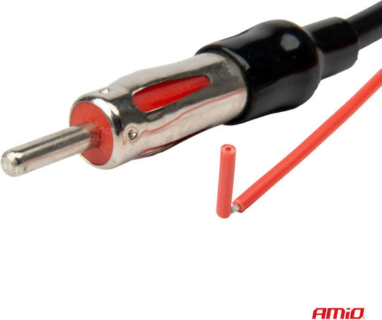 Ενισχυτης Σηματος Κεραιας Din 12v/24v Am Fm Amio 1 Τεμ 04132