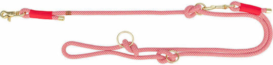 Verstellbare Hundeleine Trixie Soft Rope Rot Creme XS S XS S