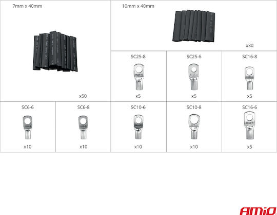 AMiO Съединител 140бр 04122