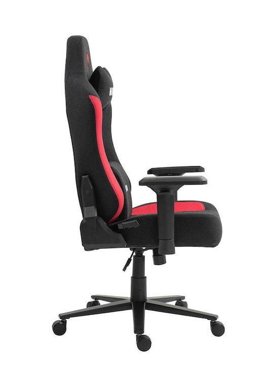 Marvo CH-178 Υφασμάτινη Καρέκλα Gaming με Ρυθμιζόμενα Μπράτσα Μαύρη