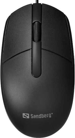 Sandberg Saver Wired Mouse Black