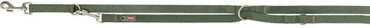 Adjustable Dog Leash Trixie Premium Olive Green