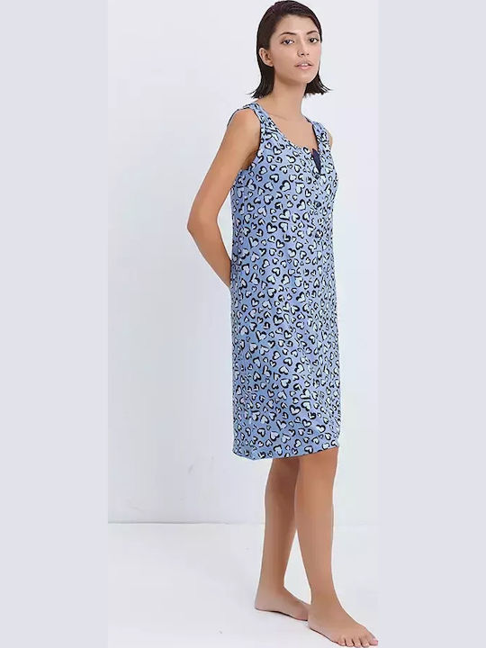 Odyssey Summer Women's Nightdress Blue