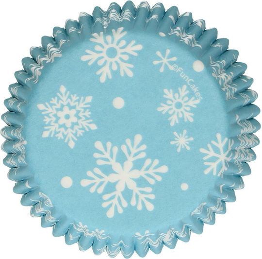 Fun Cakes Καραμελόχαρτα για Cupcakes Χάρτινα 5x5cm 00260 48τμχ