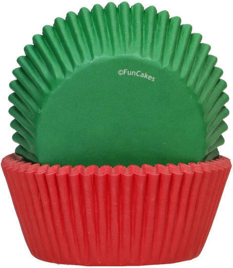 Fun Cakes Καραμελόχαρτα για Cupcakes Χάρτινα 5x5cm 00629