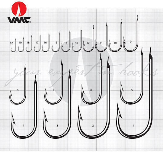 VMC Sea Round Longline Haken 9746 PS #7 500 Stück