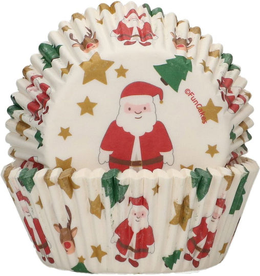 Fun Cakes Καραμελόχαρτα για Cupcakes Χάρτινα 5x5cm 00627