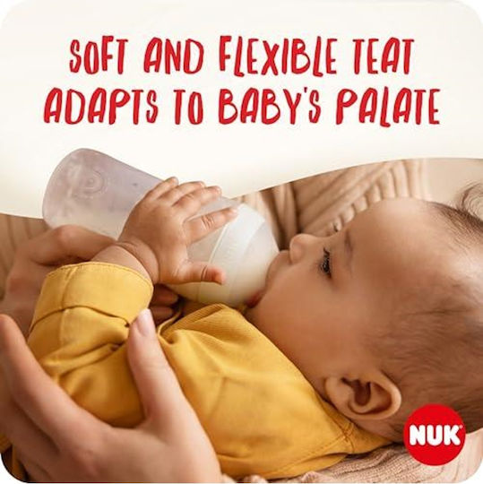 Nuk Perfect Match Silicone Baby Bottle Teats Small Flow for 6+ months 2pcs