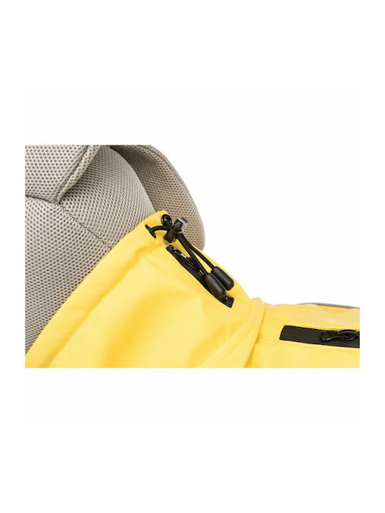 Trixie Vimy Yellow Waterproof Dog Coat XSmall with 20cm Back Length