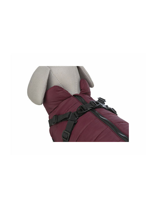 Trixie Pirou Hundemantel Rot mit Rückenlänge 24 cm.
