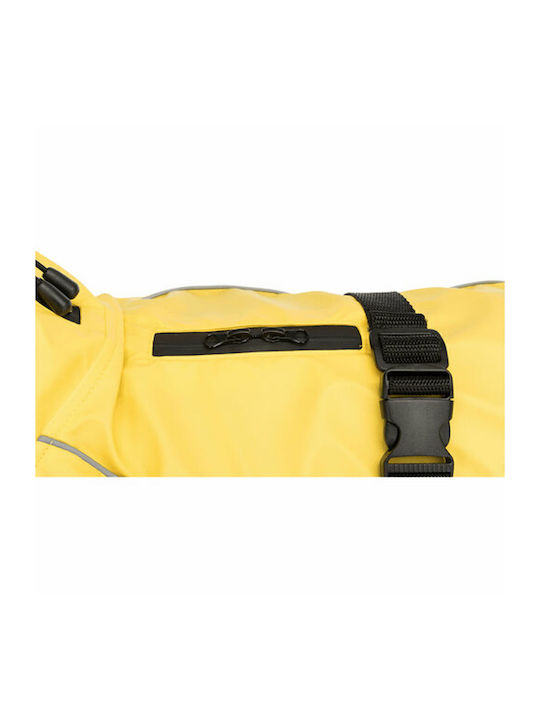 Trixie Vimy Yellow Waterproof Dog Coat XSmall with 20cm Back Length