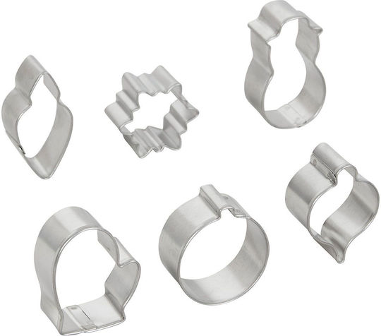 Wilton Christmas Cookie Cutter Set 6pcs