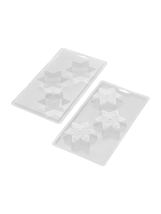 Wilton 3D Schneeflocken-Schokoladenform