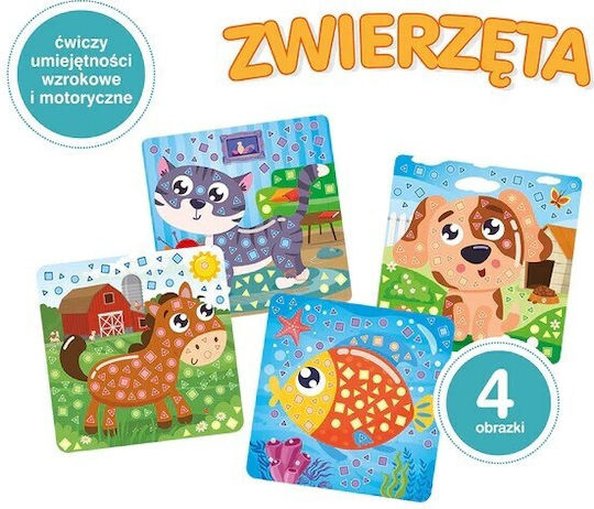 Askato Children's Craft Scrapbook Skillful Hand - Animals for Children 3+ years Years