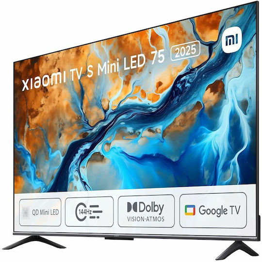 Xiaomi Smart Τηλεόραση 75" 4K UHD Mini LED L75MA-SPLEU HDR (2025)