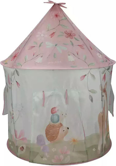 Little Dutch Kids Castle Play Tent Fairy Garden for 2+ years Pink