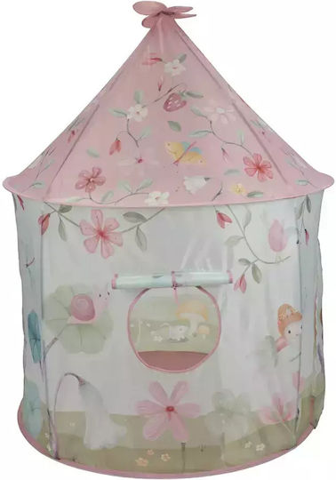 Little Dutch Kids Castle Play Tent Fairy Garden for 2+ years Pink
