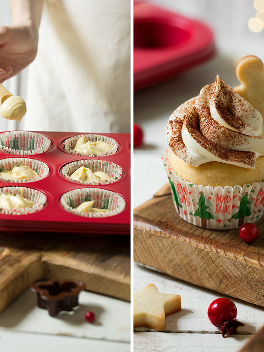 Decora Formă de Patiserie pentru Cupcakes/Muffins 39.5x27x2.4buc 1buc