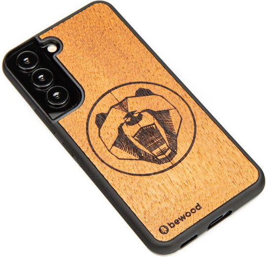 Bewood Bär Merbau Holz Hülle Samsung Galaxy S22