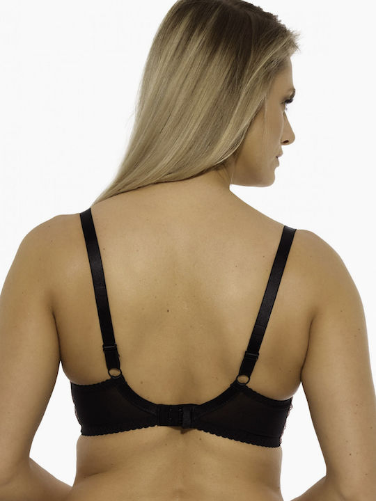 Gaia Minimizer Minimizer Bra with Light Padding Black