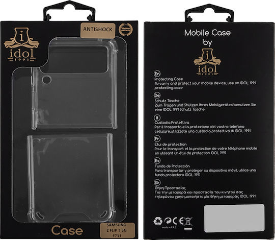 Idol 1991 Antishock Air Buchen Sie Silikon Transparent (Galaxy Z Flip3 5G)