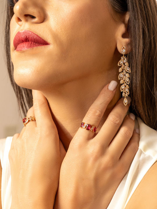 Chrysothemiss Ring made of Steel Gold Plated