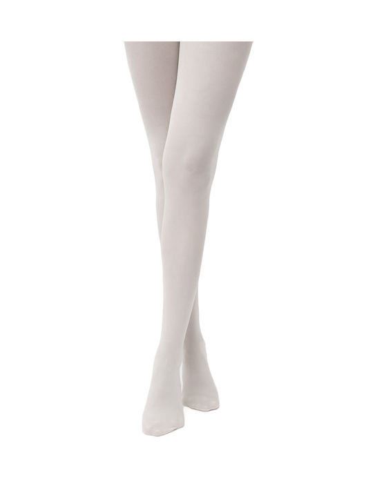 ME-WE Women's Pantyhose 50 Den with Stitch WHITE