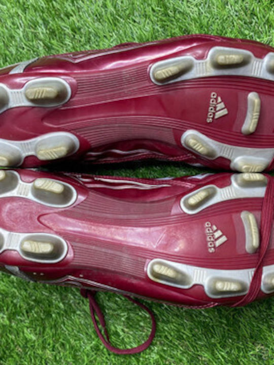 adidas David Beckham Predator Absolion Fußballschuhe mit Stollen Silber