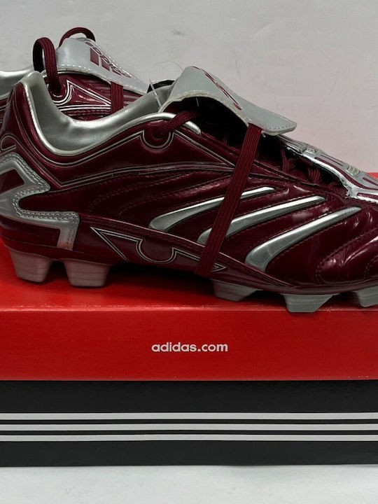 adidas David Beckham Predator Absolion Fußballschuhe mit Stollen Silber