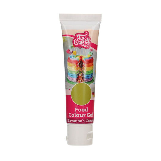 Funcakes Gel-Lebensmittelfarbe Savannah Green 30g