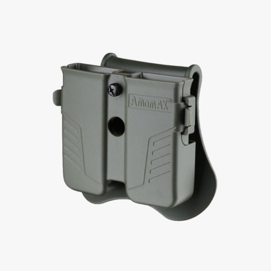 Amomax Universal Double Pistol Magazine Pouch Green