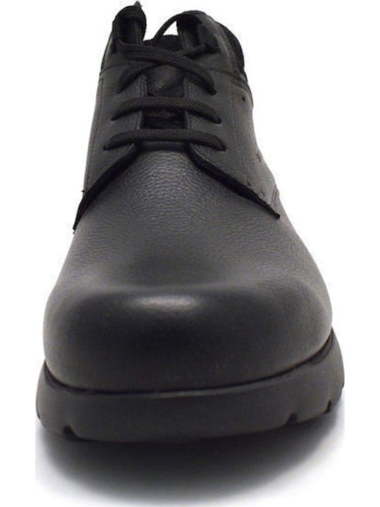 Piele Negru Ghete barbati