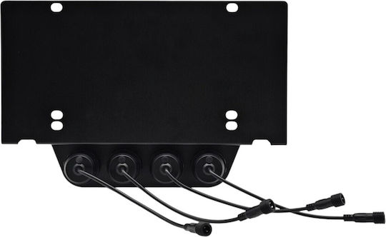 Front Lights Laser Led Number Plate Us 12v + Remote Control