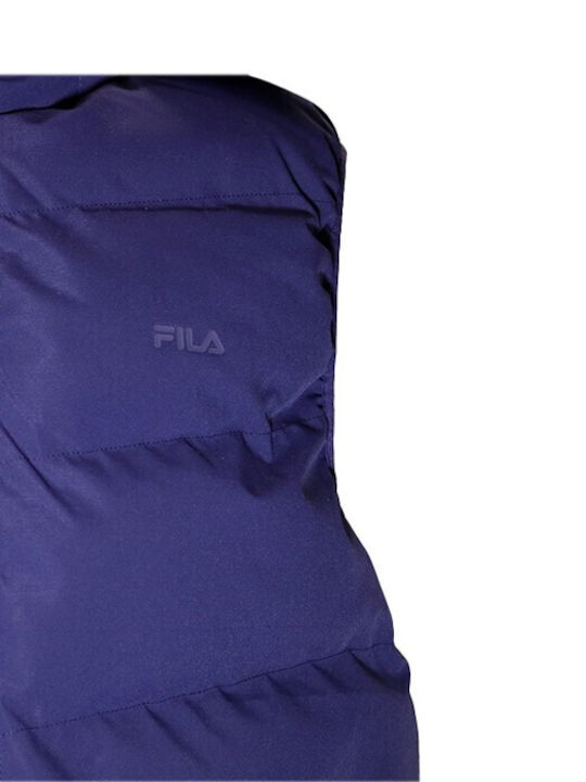 Fila Sleeveless Jacket Puffer Navy