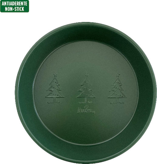 Decora Weihnachtliche Süßigkeitenform aus Metall, Grün, 24,5 cm