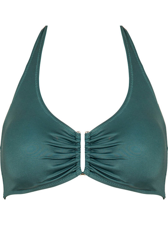 Bikini Τριγωνάκι με Ενίσχυση Χακί