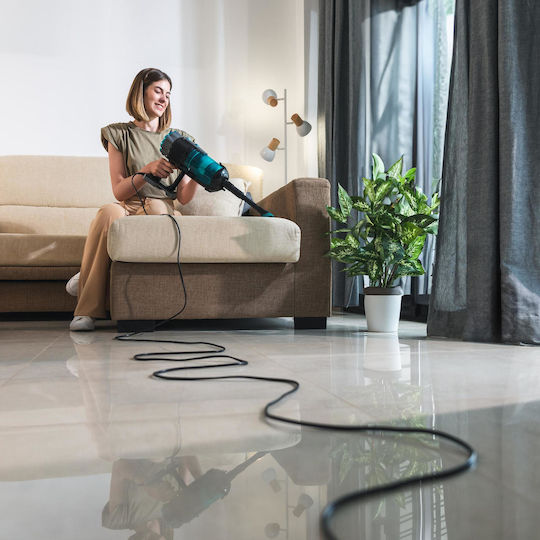 Cecotec Conga 700 PowerHead Ηλεκτρική Σκούπα Stick 615W Μπλε