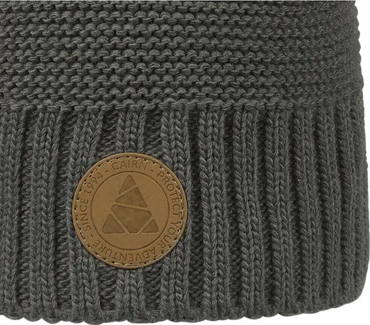 Beanie Masculin Căciulă Tricotat în culoarea Gri
