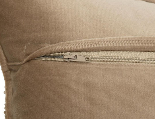 Atmosphera Sofa Cushion Saona Velvet Beige 30x50cm