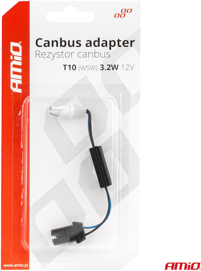 AMiO CAN-Bus-Fehleranzeige-Deaktivator für Autos für Lampe T10 3.2W 12V 1Stück