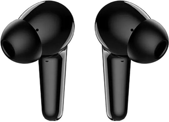 Denver TWE-48 In-ear Bluetooth Handsfree Ακουστικά με Θήκη Φόρτισης Μαύρα
