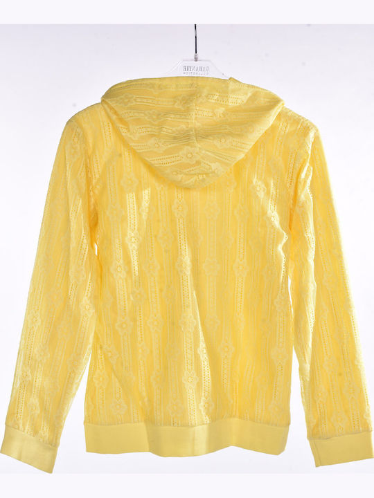 Kids Cardigan Yellow