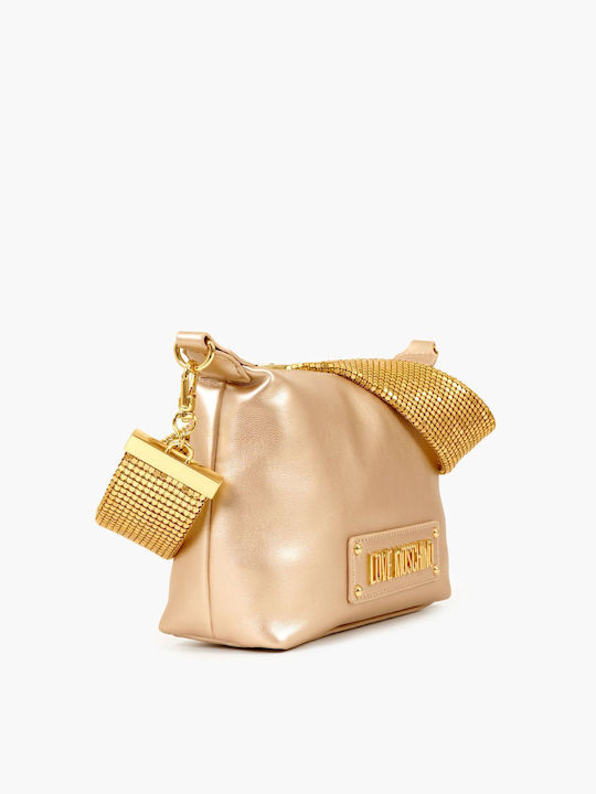 Moschino Women's Bag Shoulder Gold