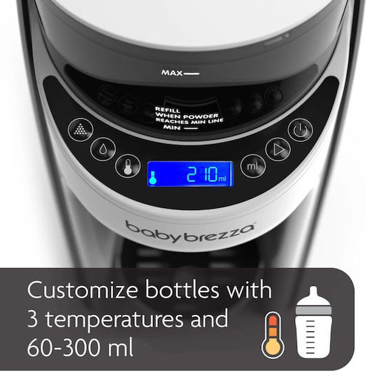 Baby Brezza Formula Pro Advanced Παρασκευαστής Γάλακτος Charcoal
