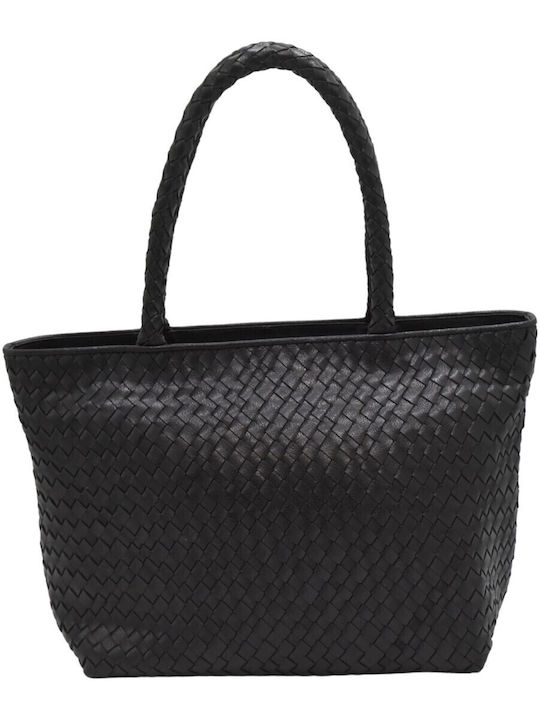 Leather Women's Bag Shoulder Black