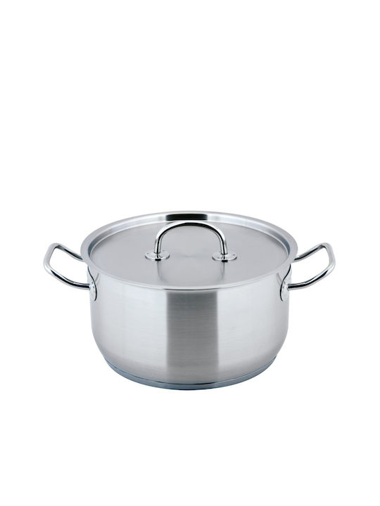 Carl Schmidt Sohn Pro-x Pot Lid Stainless Steel 18/10 24x13 Cm 5 L Silver