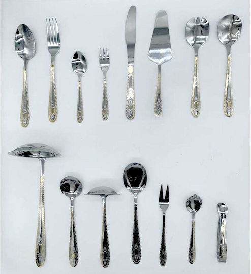 Set Tacâmuri Ek-184g În Cutie de Lemn 72 Buc