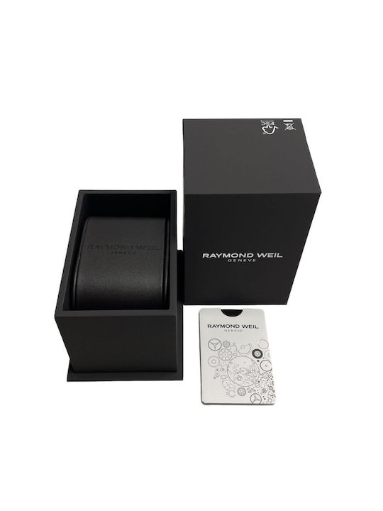 Raymond Weil Freelancer Ανδρικό Ρολόι 42.5mm Αυτόματο με Χρυσό Μεταλλικό Μπρασελέ