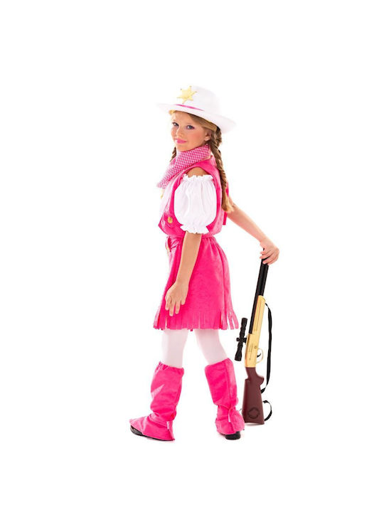 Kids Carnival Costume Cow Girl