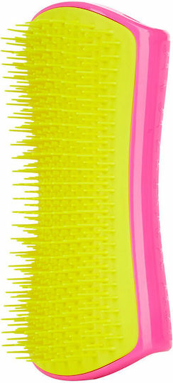 Tangle Teezer Pet Teezer Detangling Βούρτσα Large για Διάφορα Μήκη Τρίχας για Απομάκρυνση Τριχών Ροζ Pink/Yellow